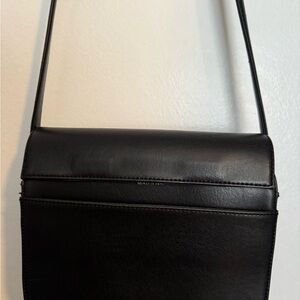 Matt & Nat Black Leather Crossbody Bag